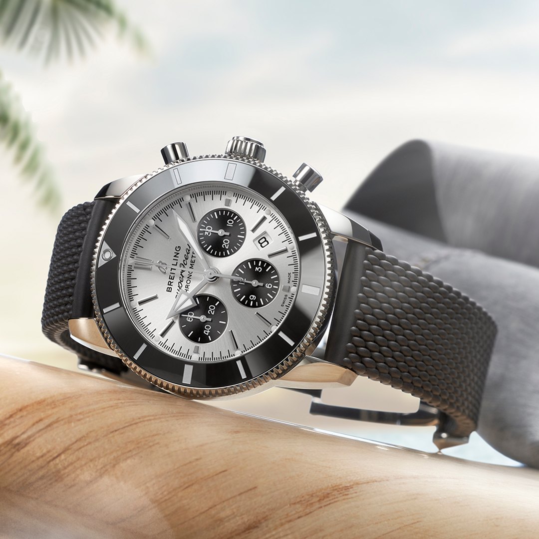 Superocean Heritage B01 Automatic Chronograph 44 mm Stainless Steel